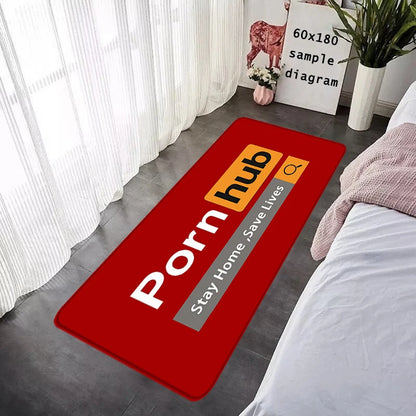 House Entrance Doormat Hallway Carpet Pornhubs Living Room Rugs Bedside Foot Carpets Bathroom Rug Floor Mats Non-slip Home Decor