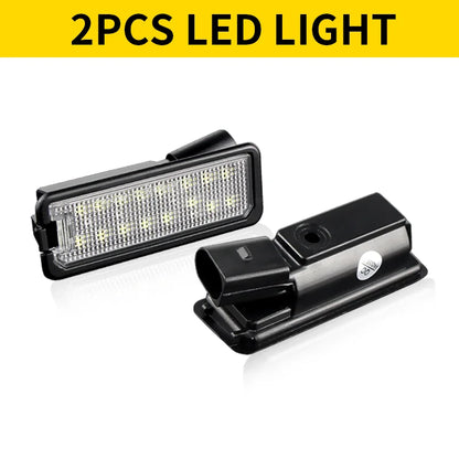 LED Number Car License Plate Light Lamp For Porsche Boxster 987 981 982 Spyder Cayenne 958 92A 911 Carrera 991 996 997 Turbo 980
