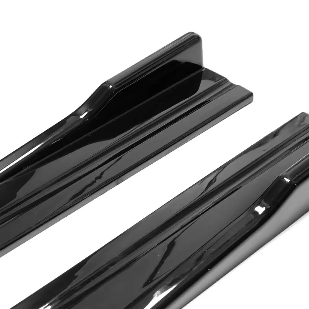 FOR BMW F30 F80 M3 F82 M4 2M Car Side Skirt Extension Plate Lip Separator Bumper 2.18M Racing Side Spoiler
