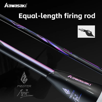 Kawasaki MASTER MAO 20 Six-Star Professional Tournament-Grade Offensive Badminton Racket