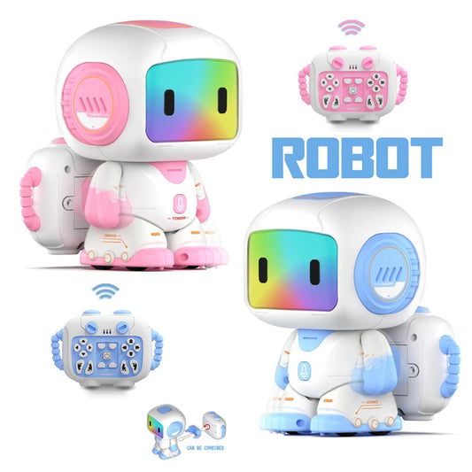 Intelligent Remote Control Robot, Light And Music Multi-functional Induction Robot Toy, Holiday Gift For Boys And Girls