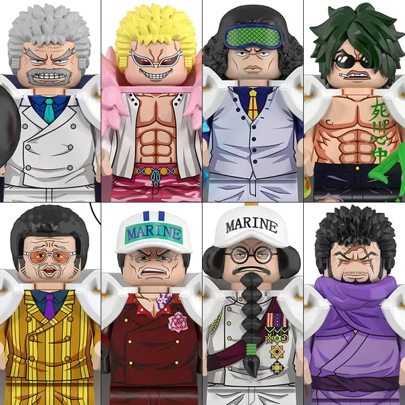 One Piece Luffy Zoro Nami Sanji Chopper WM6189 Mini Action Figure Building Blocks Accessories Christmas Halloween Gifts 2026 New