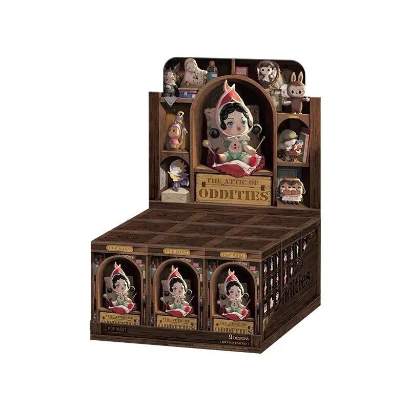Genuine in Stock POP MART THE ATTIC OF ODDITIES Series Trendy Toys Figure Blind Box Ornament Gift