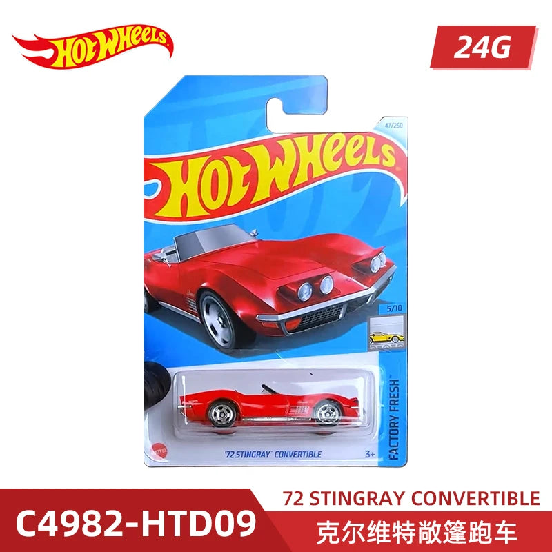 Original Mattel Hot Wheels Car Toys 1/64 Diecast C4982 2024G Volkswagen T2 Pickup Hirohata Merc Vehicle Model Toy for Boys Gift