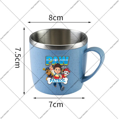 Paw Patrol Portable Stainless Steel Coffee Mug Chase Skye Cartoon Anime Pattern Printed Water Cup Household Couples Milk Cups
