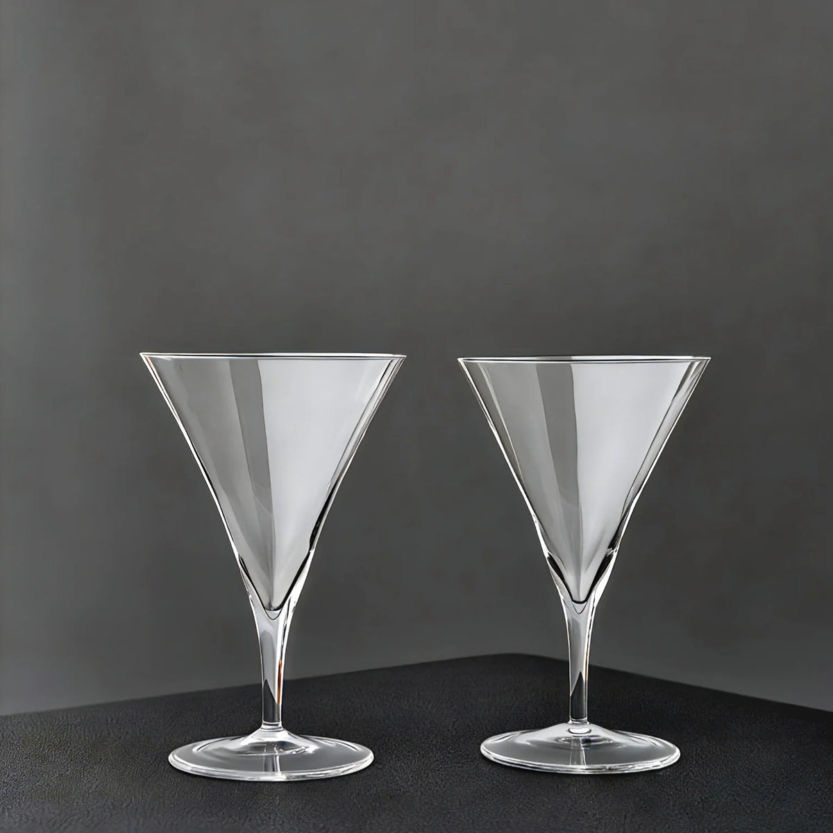 Japanese-style Kimura Low-Footed Martini Glass Dry Martini Cocktail Glass High-Quality Triangular Glass