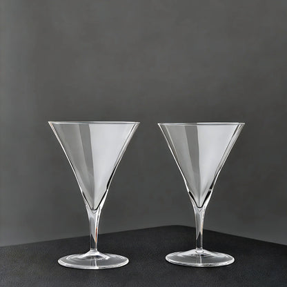 Japanese-style Kimura Low-Footed Martini Glass Dry Martini Cocktail Glass High-Quality Triangular Glass