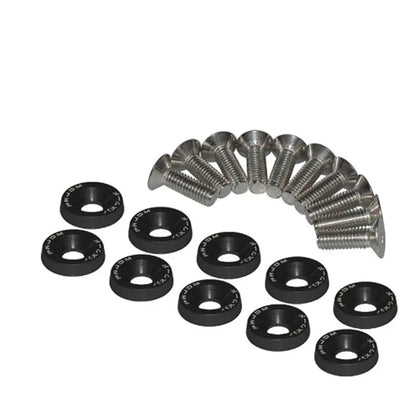 Car Motorcycle Modification Colored Screw Washer DIY Personalized Screw Washers Fasteners Concave Screws Protective Plate Washer