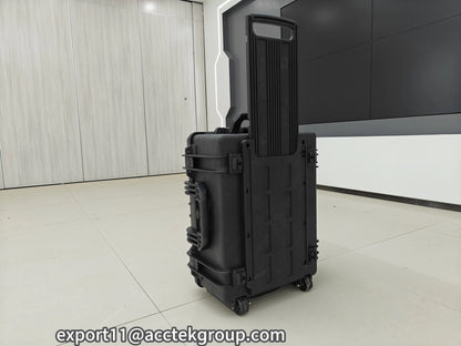 AccTek Portable Suitcase 500W Pulse Fiber Laser Cleaning Machine 200W Lazer Cleaner 300W Metal Rust Remove Paint Oil Remover