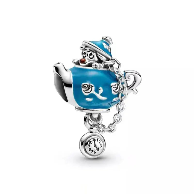 Hot selling 925 sterling silver Disney cartoon wizard charm bead pendant, suitable for original DIY bracelet, women's birthday