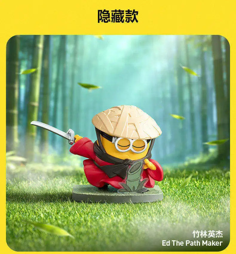 POP MART ILLUMINATION'S Minions Monsters Series Trendy Mystery Box Anime Action Figure Blind Random Box Toys Model Ornament Doll