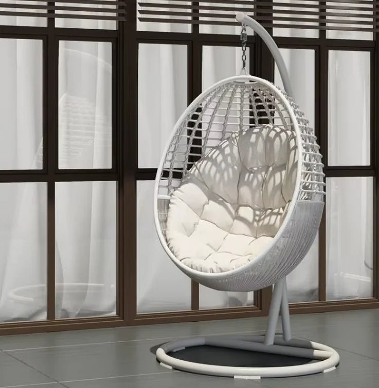 Home Basket Chair Spot Outdoor Modern Garden Furniture Lazy Sofa Rattan Basket Egg Leisure Swing Chair