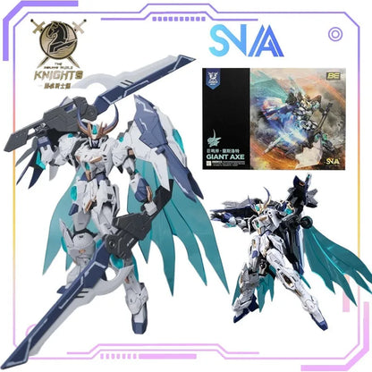 SNAA Original The Round Table Knights  Series Giant Axe - Lancelot Anime  Figure Assembly Model Toys  Model  Gifts Fo Boys