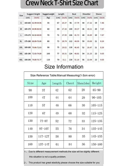 Anime Demon Slayer LOGO Printed Peripheral, 2D Summer Pure Cotton Short-sleeved Loose T-shirt, Half-sleeved Men's and Women's