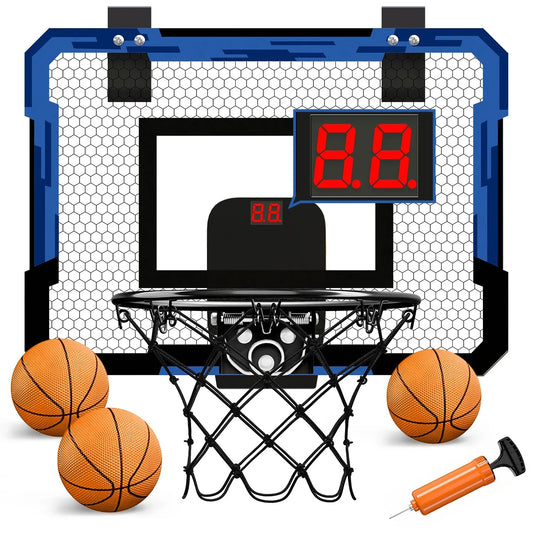 Ring Basketball Hoop Wall-mounted Indoor Training Home Kids Basketball Toy Mini Basketball Hoop Set For Kids Outdoor Games