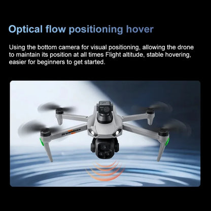 Lenovo V916MAX Professional 8K Drone HD Dual Camera Remote control with large screen, 5G WIFI FPV Foldable Quadcopter RC Dron