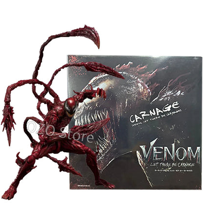 SHFiguarts Venom Red Venom Carnage Action Figure Shf Venom 2 Let There Be Carnage Anime Figure Model Doll Toy Birthday Gifts