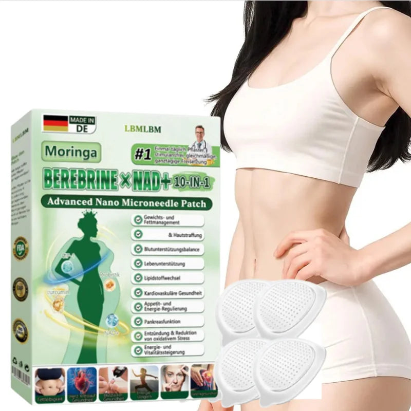 2026 Newest Advanced Nano Microneedle Patch Weight & Fat Management Skin Firming for Women Men Figure Line Shaping Body Care