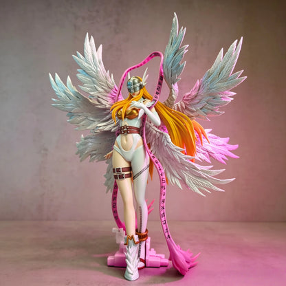 Anime Digimon Adventure Figure Angewomon Action Figure Pvc Collection Model Toy for Gift