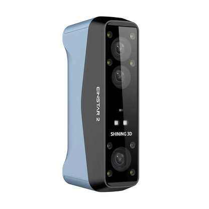 SHINING 3D Scanner EINSTAR 2 Wireless 3D Scan High Accuracy Support Marker-Free Scanning 17 Blue Laser Line/NIR Light