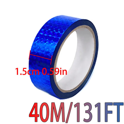 Holographic Laser Tape, Self-Adhesive Glittery Decorative Tape, Party Gift Packaging, DIY Hot Stamping Gold and Silver Stickers