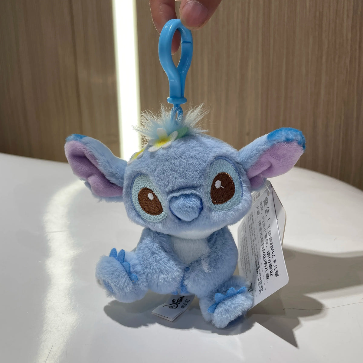 Genuine Disney Kawaii Winnie the Pooh Plush Doll Stitch Lotso Toy Story Cartoon Stuffed Anime Keychain Pendant Toys Kids Gift