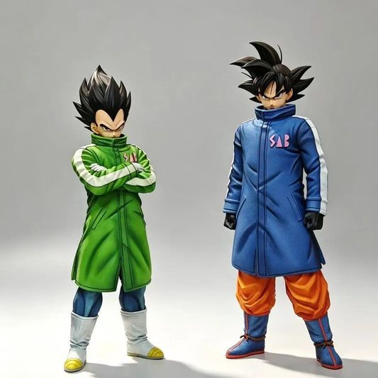 Anime Dragon Ball Z Snowsuit Son Goku Vegeta Figure Super Saiyan Goku Pvc Action Figures Collection Model Toys Gifts