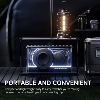 Edifier QD25 Bluetooth Speaker Tabletop Sound Box Hi-Res Audio Bluetooth 6.0 TWS Stereo 25W Output