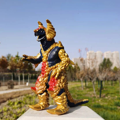 2022 New Anime Ultraman Monster Godzilla large Giga Khimaira Soft Glue DX King Galactron Action Figure Toy  Gifts