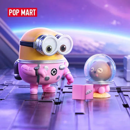 POP MART Minions Bedtime Stories by Bob and Tim Series Blind Box Toys Anime Action Figure Surprise Genuine Original Mystery Box