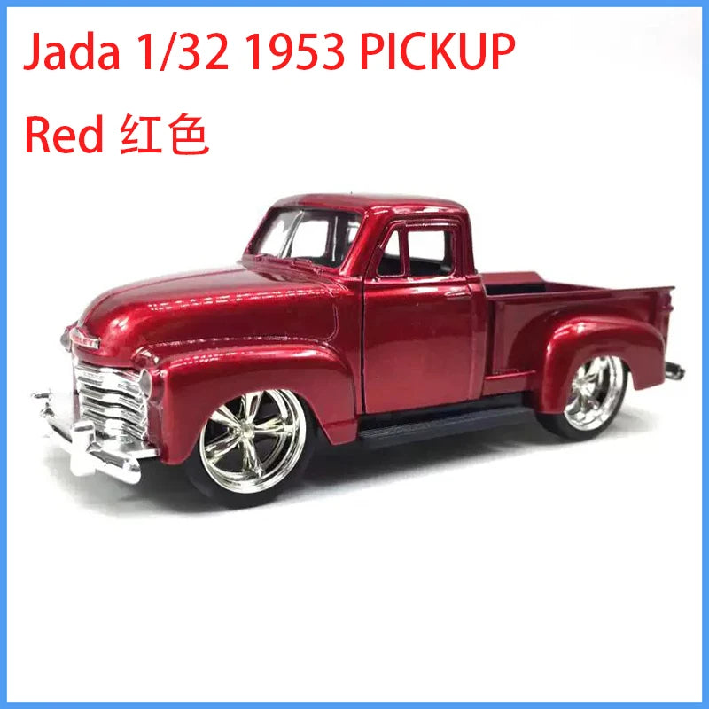 Jada 1/32 1953 1955 PICKUP Classic Car Model Adult Collection Static Display Souvenir Gift Boy Toys Boutique Decoration