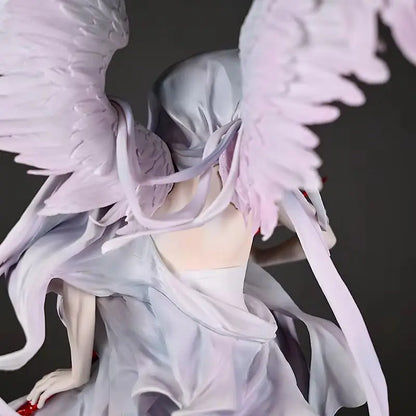 Neon Genesis Evangelion Nagisa Kaworu Angel Wing Figure 28cm Pvc Statue Anime Eva Collectible Model Toy Desktop Decor Fans Gift
