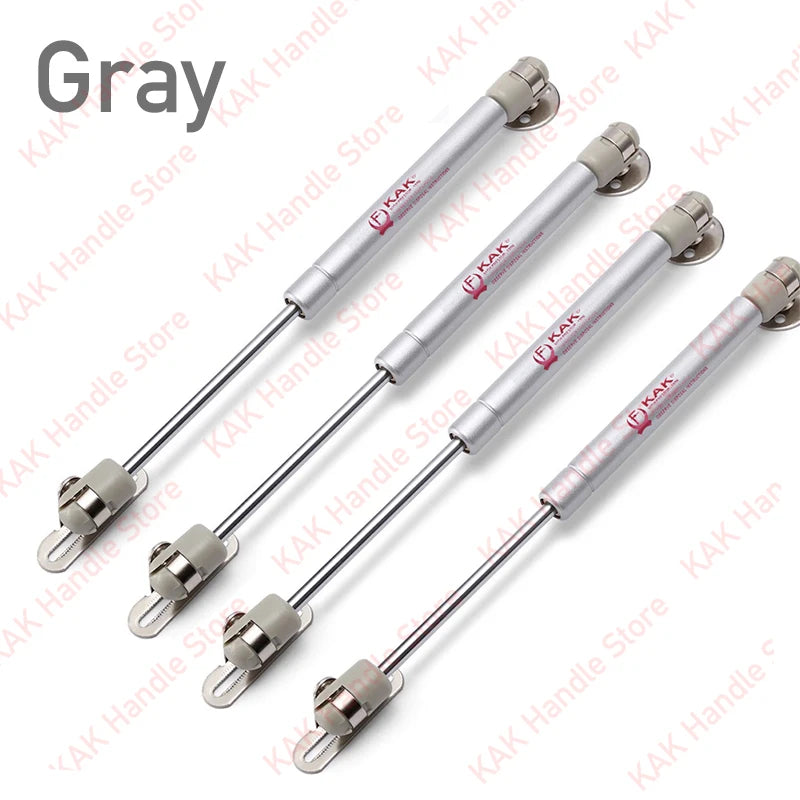 KAK 4 Pack 6kg 10kg 15kg Gas Spring Cabinet Hinge Copper Core Door Lift Support Hydraulic Kitchen Cupboard Door Hinges Hardware