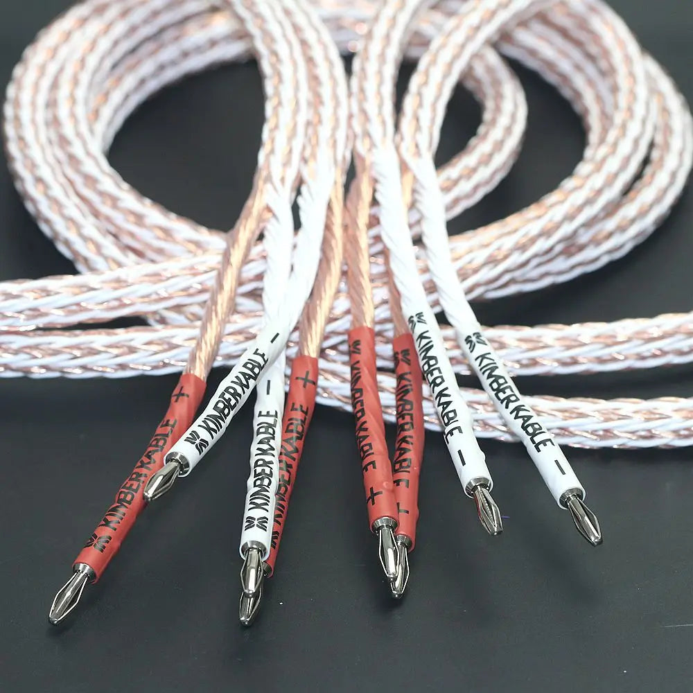  HiFi Speaker Cable 12TC Audiophile Grade Pure Copper Audio Wire For Home Theater Amplifier Speaker
