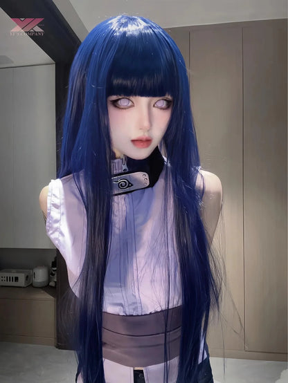 Hinata Hyuga Shippuden Generation Hinata Shirt Pants Belt Cosplay Costumes Cosplay Halloween Carnival Costumes Wig