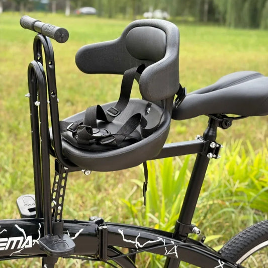 Folding Bicycle Front Child Seat Mountain Bike Baby Seat