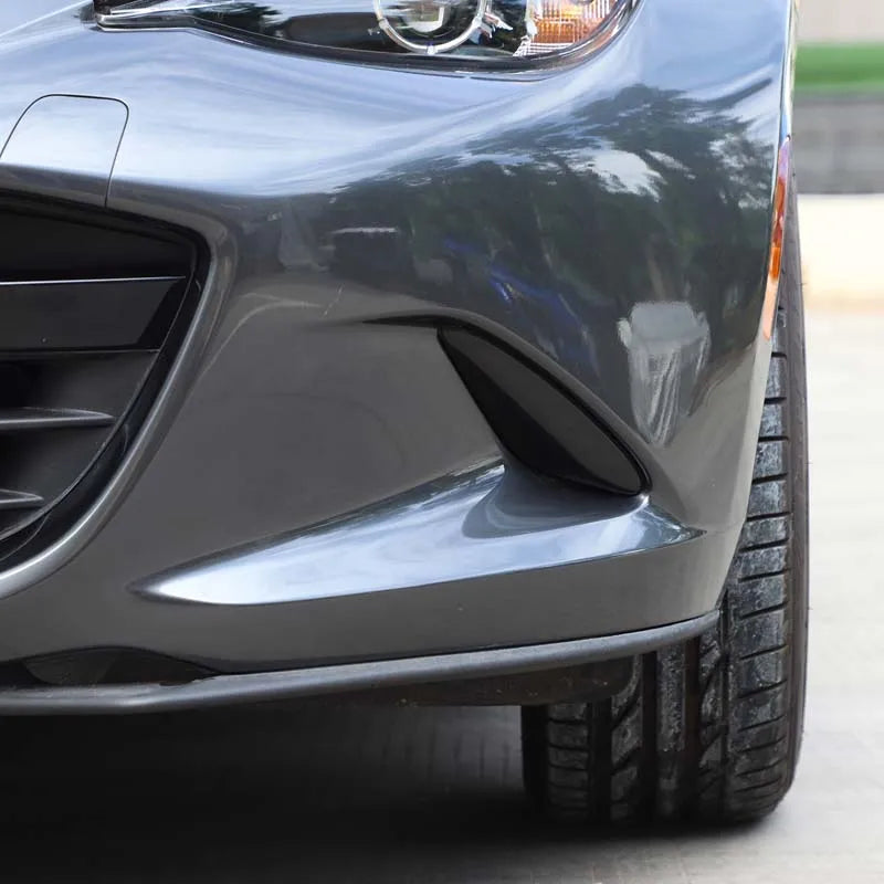 For Mazda MX-5 ND 2016-2026 Blackened Car Front Rear Fog Lights Turn Signal Light Cover  Trim Exterior Accessories