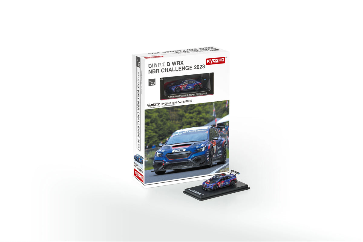 Kyosho 1:64 WRX STI NBR2023 /NBR2024 CarBook Diecast Model Car