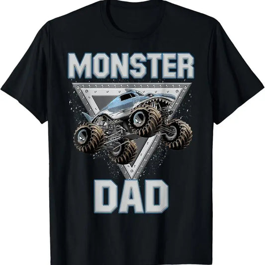 Monster Truck Dad Fathers Day Monster Truck Are My Jam T Shirt