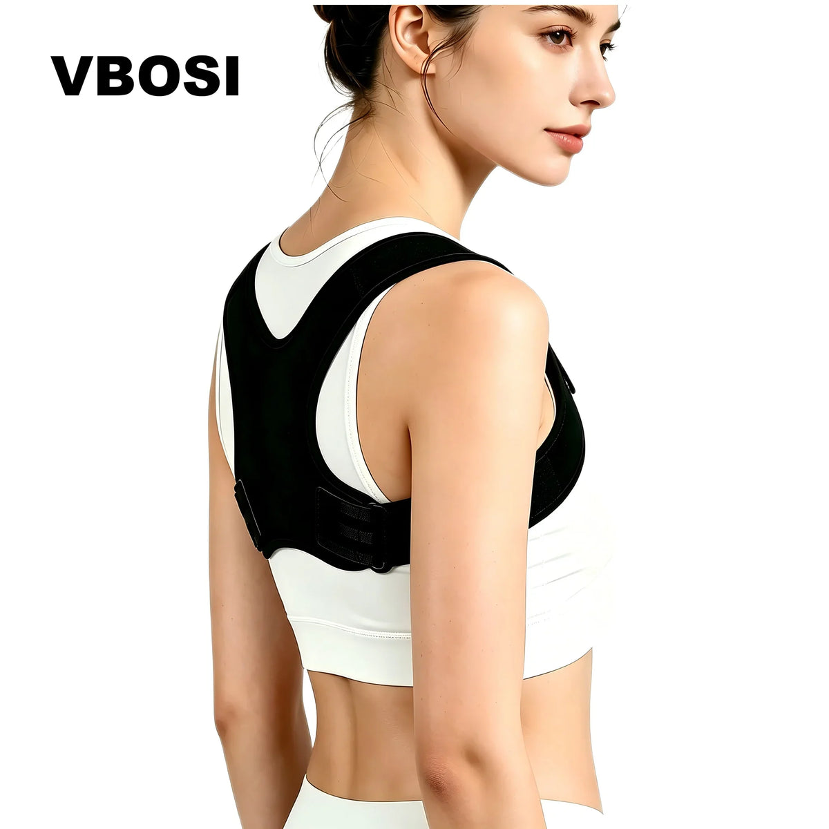 VBOSI Invisible Posture Corrector for Men Women Adjustable Breathable Back Brace Shoulder Support Straightener for Hunchback Cor