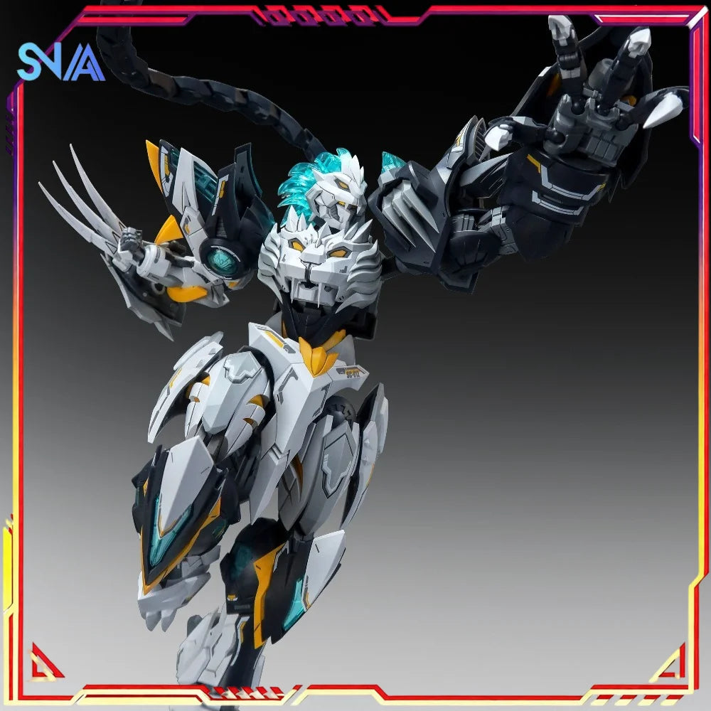 In Stock Snaa 1/144 SC-012 RAMPAGE LION-BEDIVERE Figure The Round Table Knights Figurine Model Pvc Statue CollectionToy Original