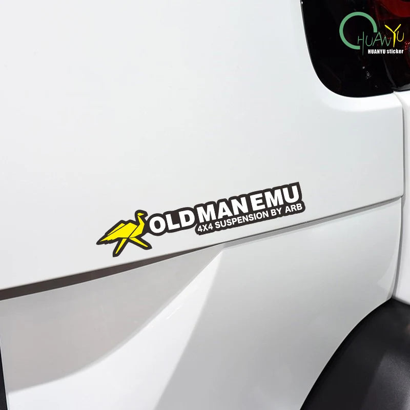 Personalized off-road modification outdoor text creative reflective car sticker scratch cover car decal