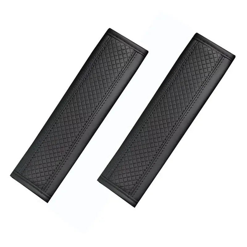 1/2Pcs Car PU Seat Belt Safety Belt Shoulder Cover Soft Breathable Protection Seat Belt Padding Pad Auto Interior Accessories