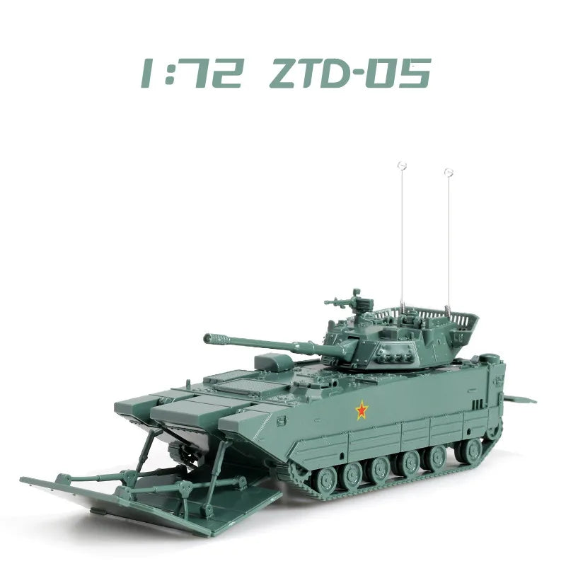 4D 1/72 Tank Assembly Puzzle Model Infantry Fighting Vehicle Military Tractor Artillery Boys' Toys