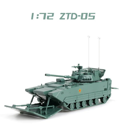 4D 1/72 Tank Assembly Puzzle Model Infantry Fighting Vehicle Military Tractor Artillery Boys' Toys