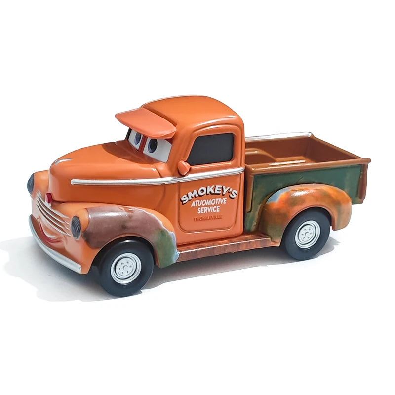 Cartoon Pixar Cars Mater 1/55 Metal Die Casting Model Car Alloy Material Anime Figure Collectibles Racing Toys Birthday Gifts