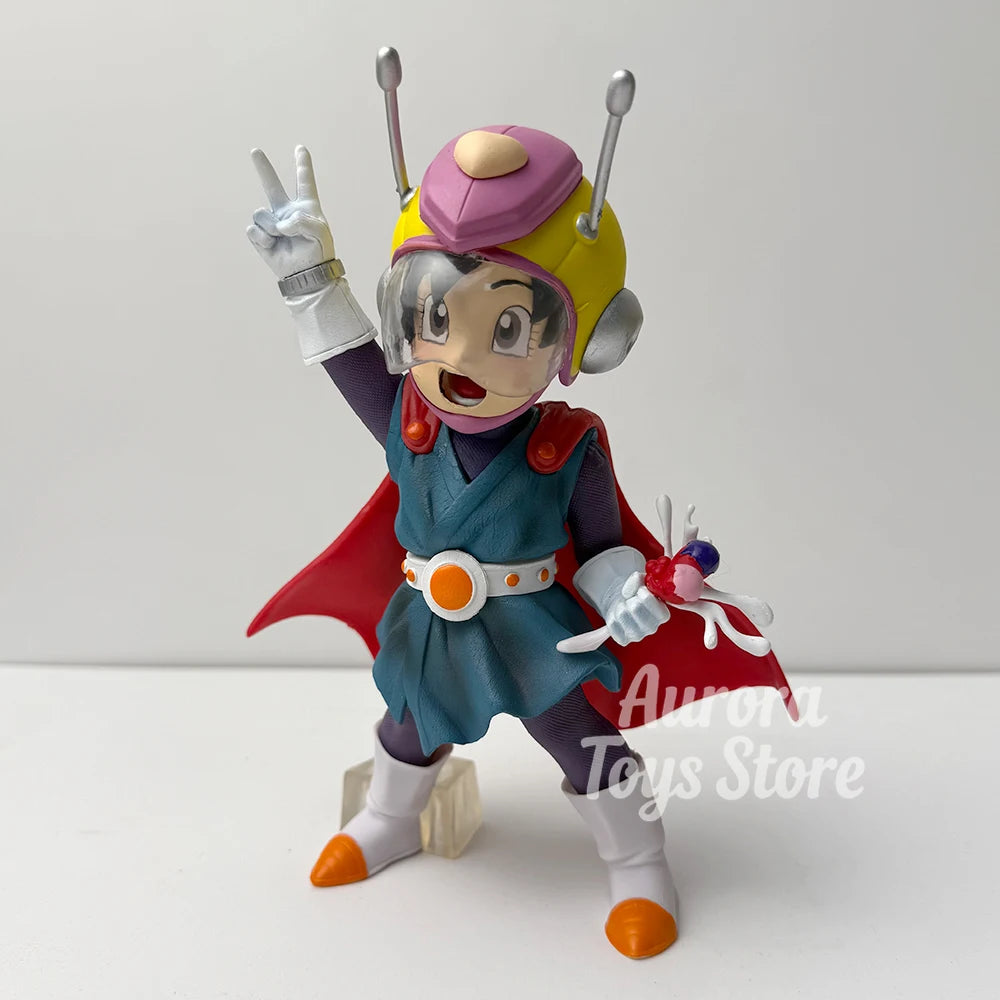 19cm/7.48in Anime Dragon Ball GT Fgiure Gohan and Videl daughter Pan Action Figures Pvc Statue Collection Model Toys Gifts