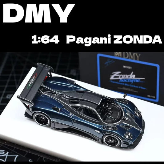 In stock DMY 1:64 ZONDA Customized Model Resin miniature model of a car, adult figurine, boy's toy, children's birthday gift