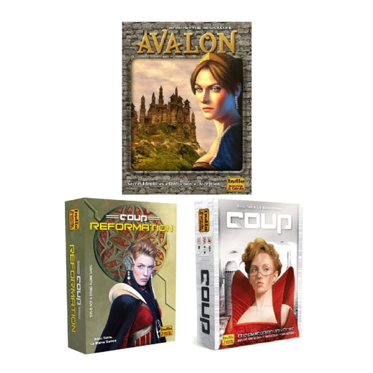 New Board game Indie Boards and Cards  Avalon Coup Full English Family party Interactive Strategy Party Game Children's Toys