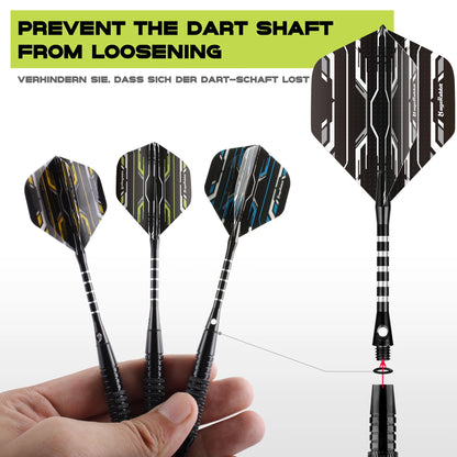 MageRabbit Professional Soft Darts Premium, Soft Dart Set, 12pcs 16g/ 0.56oz 2BA Iron Dart Barrel